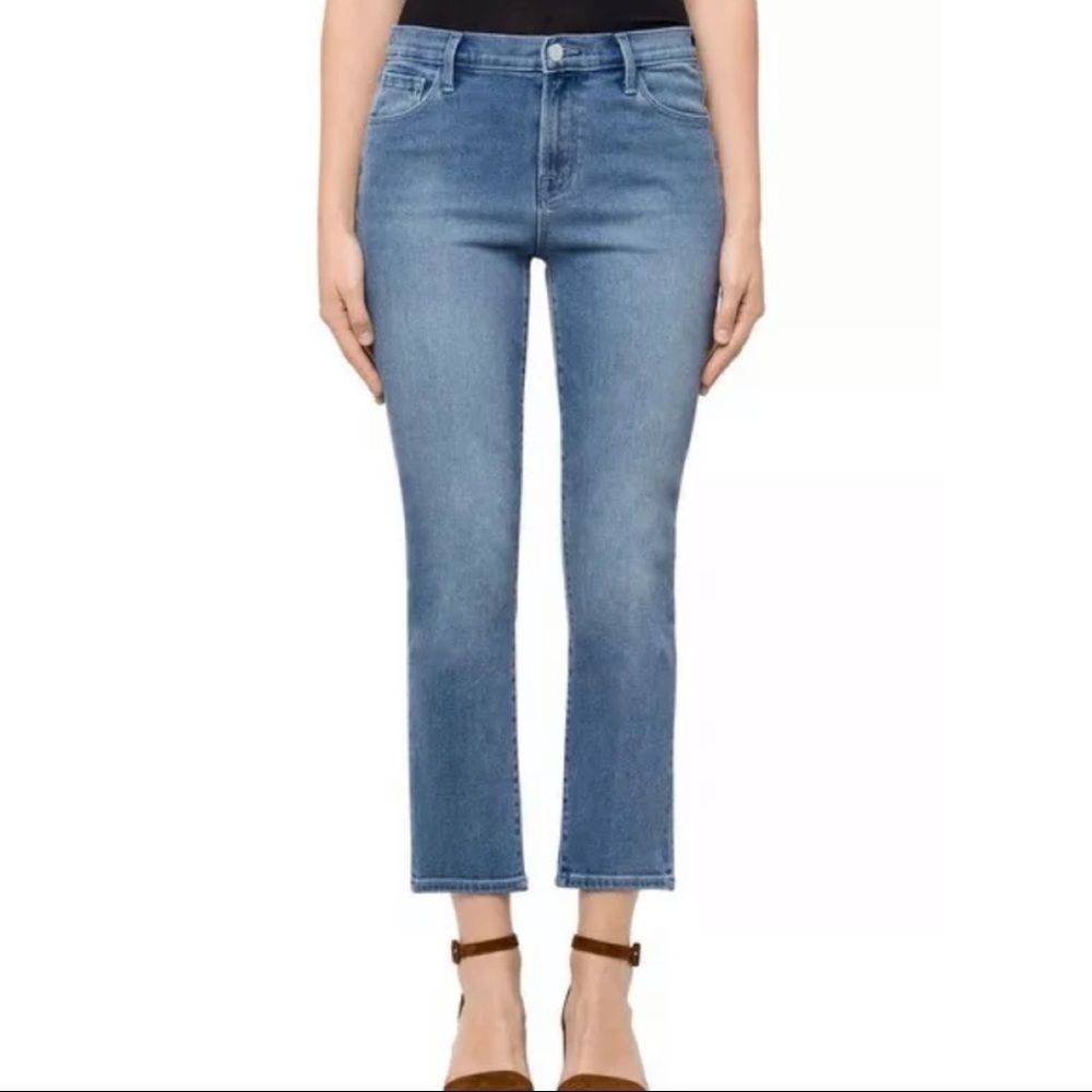 25 J BRAND RUBY High Rise Crop Jeans Utopia